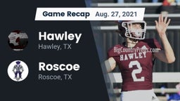 Recap: Hawley  vs. Roscoe  2021