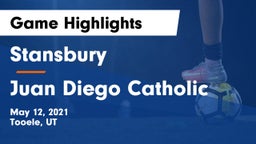 Stansbury  vs Juan Diego Catholic  Game Highlights - May 12, 2021