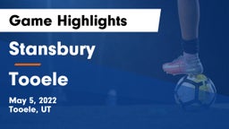 Stansbury  vs Tooele Game Highlights - May 5, 2022