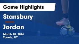 Stansbury  vs Jordan  Game Highlights - March 20, 2024