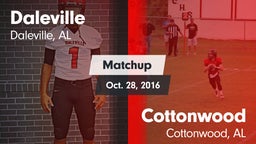 Matchup: Daleville vs. Cottonwood  2016