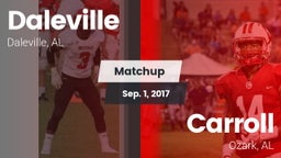 Matchup: Daleville vs. Carroll   2017