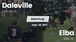 Matchup: Daleville vs. Elba  2017