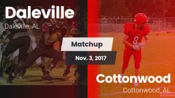 Matchup: Daleville vs. Cottonwood  2017