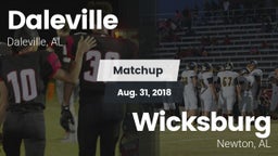 Matchup: Daleville vs. Wicksburg  2018