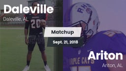 Matchup: Daleville vs. Ariton  2018