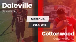 Matchup: Daleville vs. Cottonwood  2018