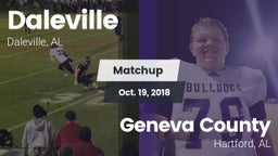 Matchup: Daleville vs. Geneva County  2018
