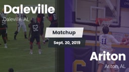 Matchup: Daleville vs. Ariton  2019