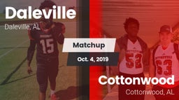 Matchup: Daleville vs. Cottonwood  2019