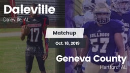 Matchup: Daleville vs. Geneva County  2019