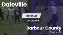 Matchup: Daleville vs. Barbour County  2019