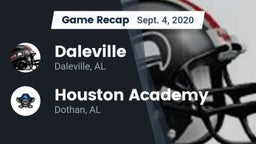 Recap: Daleville  vs. Houston Academy  2020