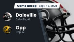 Recap: Daleville  vs. Opp  2020