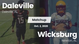 Matchup: Daleville vs. Wicksburg  2020