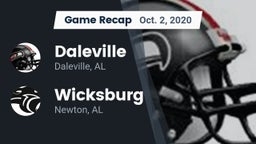 Recap: Daleville  vs. Wicksburg  2020