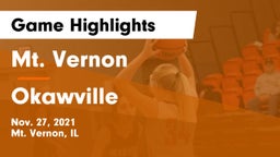 Mt. Vernon  vs Okawville  Game Highlights - Nov. 27, 2021
