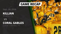 Recap: Killian  vs. Coral Gables  2016