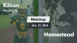 Matchup: Killian vs. Homestead 2016