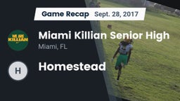 Recap: Miami Killian Senior High vs. Homestead 2017