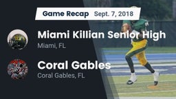 Recap: Miami Killian Senior High vs. Coral Gables  2018