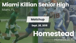 Matchup: Killian vs. Homestead  2018