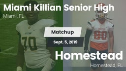 Matchup: Killian vs. Homestead  2019