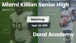 Matchup: Killian vs. Doral Academy  2019