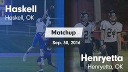 Matchup: Haskell vs. Henryetta  2016