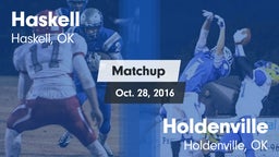 Matchup: Haskell vs. Holdenville  2016