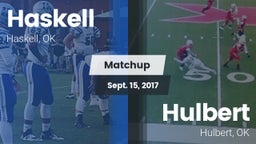 Matchup: Haskell vs. Hulbert  2017
