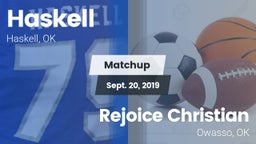 Matchup: Haskell vs. Rejoice Christian  2019