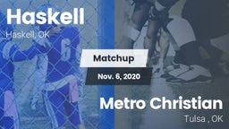 Matchup: Haskell vs. Metro Christian 2020