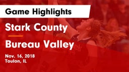 Stark County  vs Bureau Valley  Game Highlights - Nov. 16, 2018