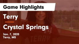 Terry  vs Crystal Springs  Game Highlights - Jan. 7, 2020