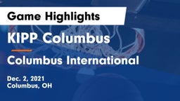KIPP Columbus  vs Columbus International Game Highlights - Dec. 2, 2021