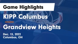 KIPP Columbus  vs Grandview Heights  Game Highlights - Dec. 13, 2022
