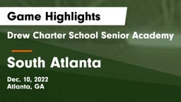 Drew Charter School Senior Academy  vs South Atlanta  Game Highlights - Dec. 10, 2022