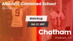 Matchup: Altavista Combined S vs. Chatham  2017