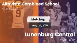 Matchup: Altavista Combined S vs. Lunenburg Central  2018
