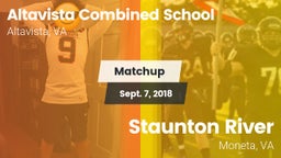 Matchup: Altavista Combined S vs. Staunton River  2018