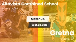 Matchup: Altavista Combined S vs. Gretna  2018