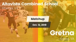 Matchup: Altavista Combined S vs. Gretna  2018
