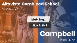 Matchup: Altavista Combined S vs. Campbell  2019