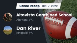 Recap: Altavista Combined School  vs. Dan River  2022