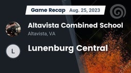 Recap: Altavista Combined School  vs. Lunenburg Central 2023