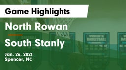 North Rowan  vs South Stanly  Game Highlights - Jan. 26, 2021