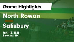 North Rowan  vs Salisbury  Game Highlights - Jan. 13, 2023
