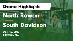North Rowan  vs South Davidson  Game Highlights - Dec. 15, 2023