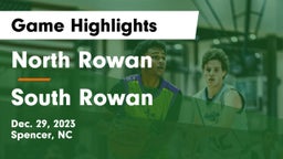 North Rowan  vs South Rowan  Game Highlights - Dec. 29, 2023